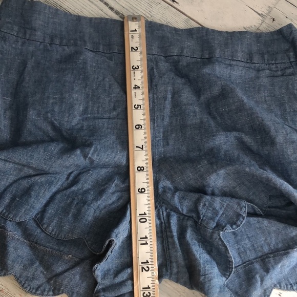 Loft The Riviera Linen Blend Short 4 - Picture 7 of 9